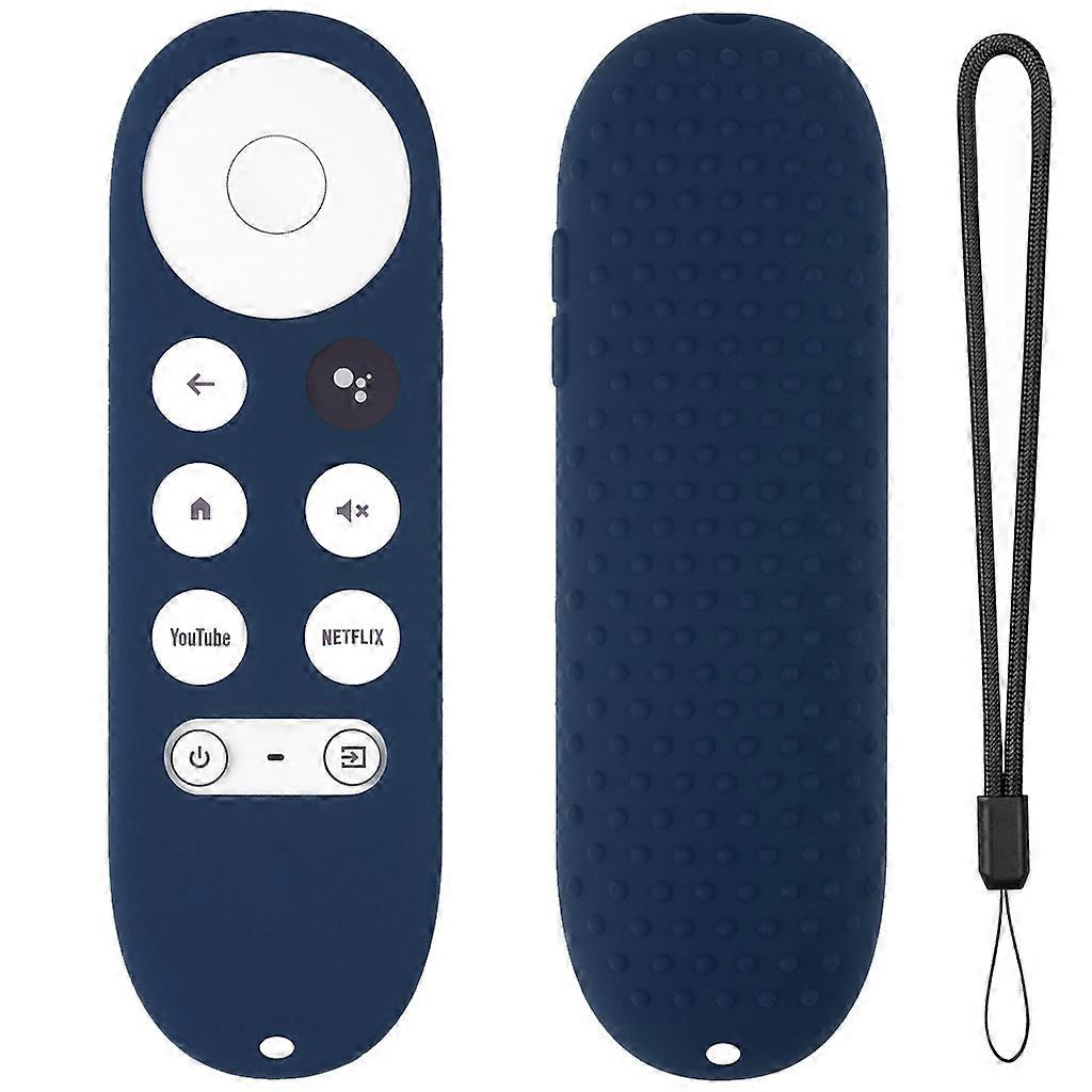 Silicone Case for Chromecast for Google TV 2020 Voice Remote Shockproof Protective Cover for 2020 Chromecast Voice Remote