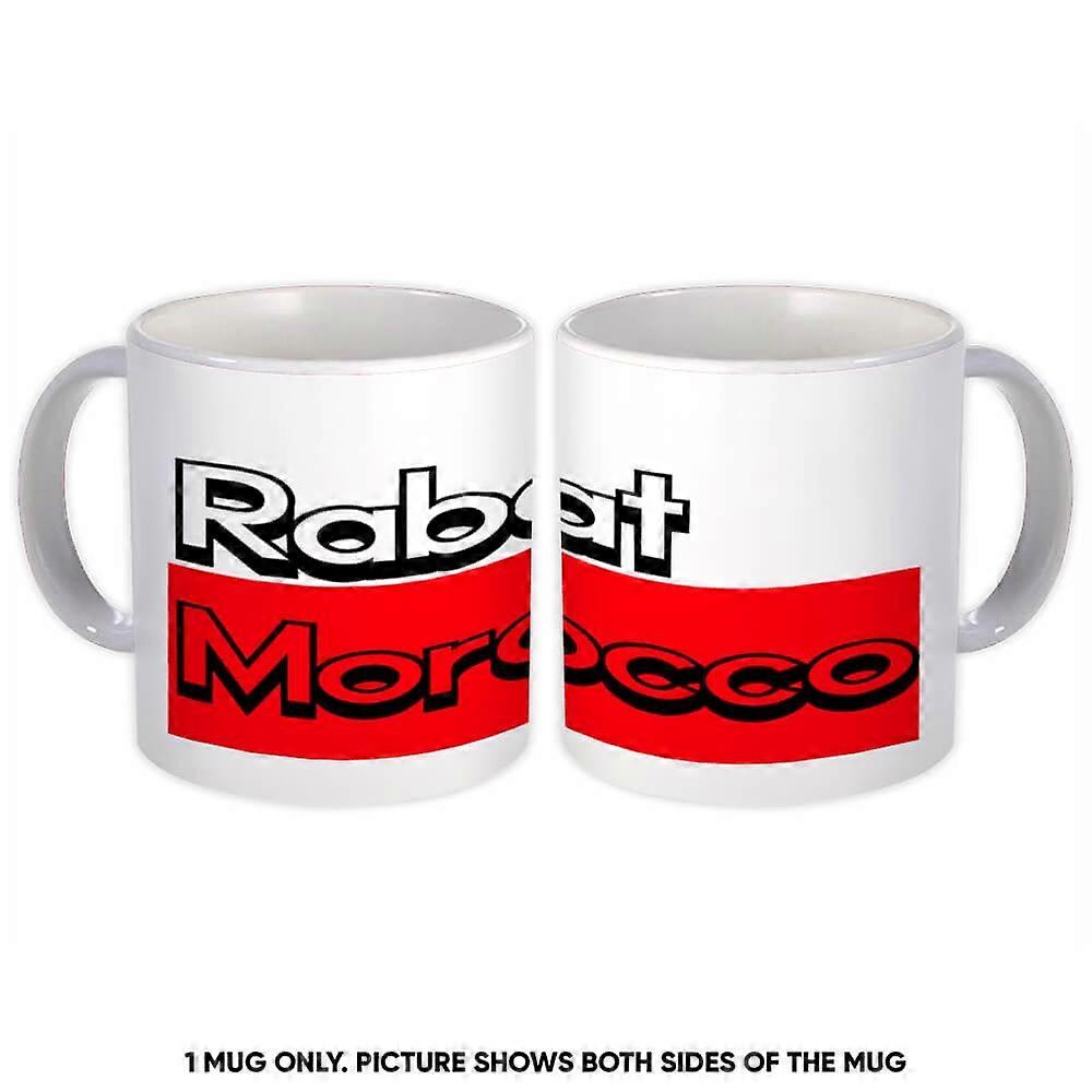 Gift Mug: Rabat Morocco Rectangle