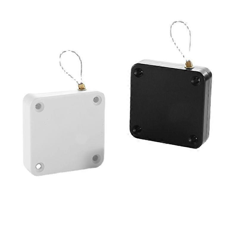 4pcs Automatic Door Closer, Auto Sensing Door Closer With Pull Cord