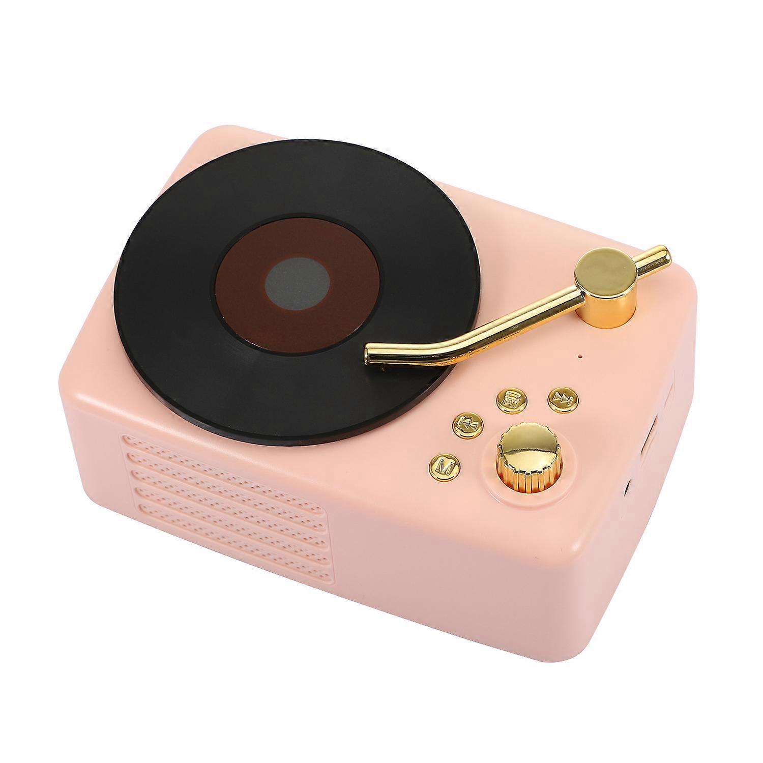 Mini enceinte Bluetooth portable (rose)