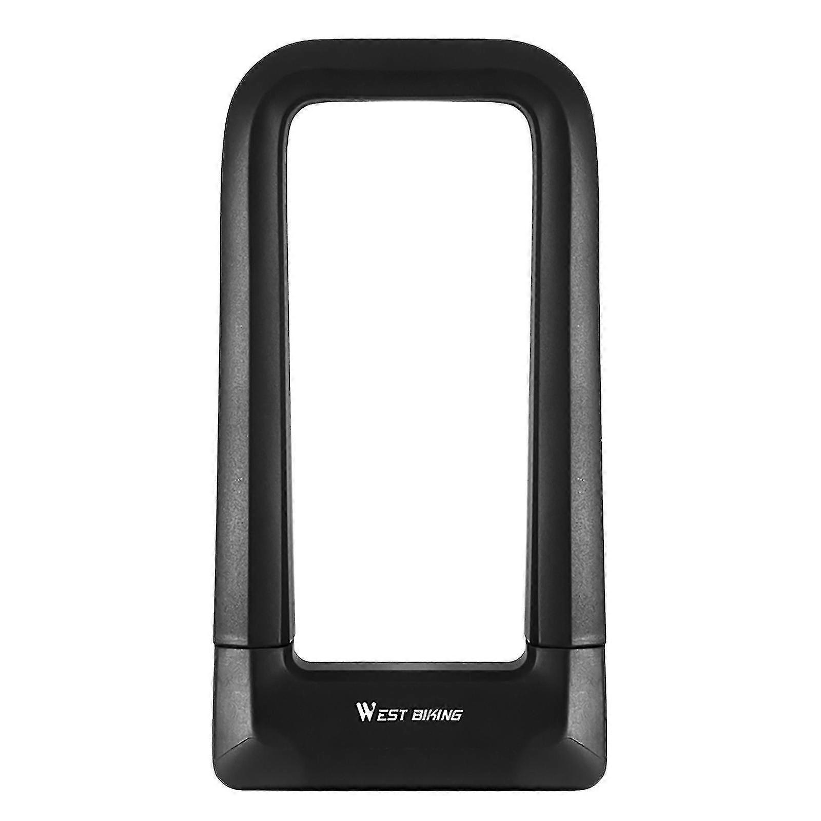 Silicone U-shaped Universal Bicycle Lock Waterproof Alloy Riding Lock