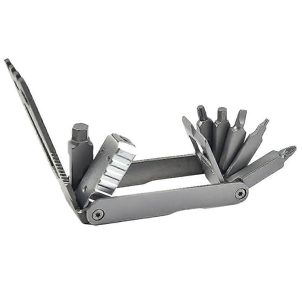 Multi-function Tool With Light Stainless Steel Multi-purpose Portable Hex Wrench Tool All-in-one -r