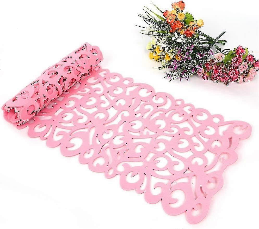 Washable Table Runner 100 X 30 Cm Pink