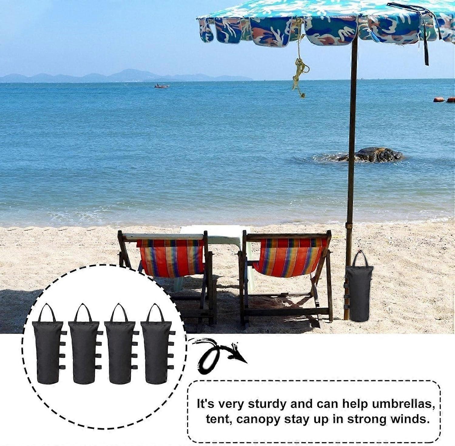 Lot De 4 Lests De Sac De Sable Pour Tonnelle, Sac De Sable, Poids