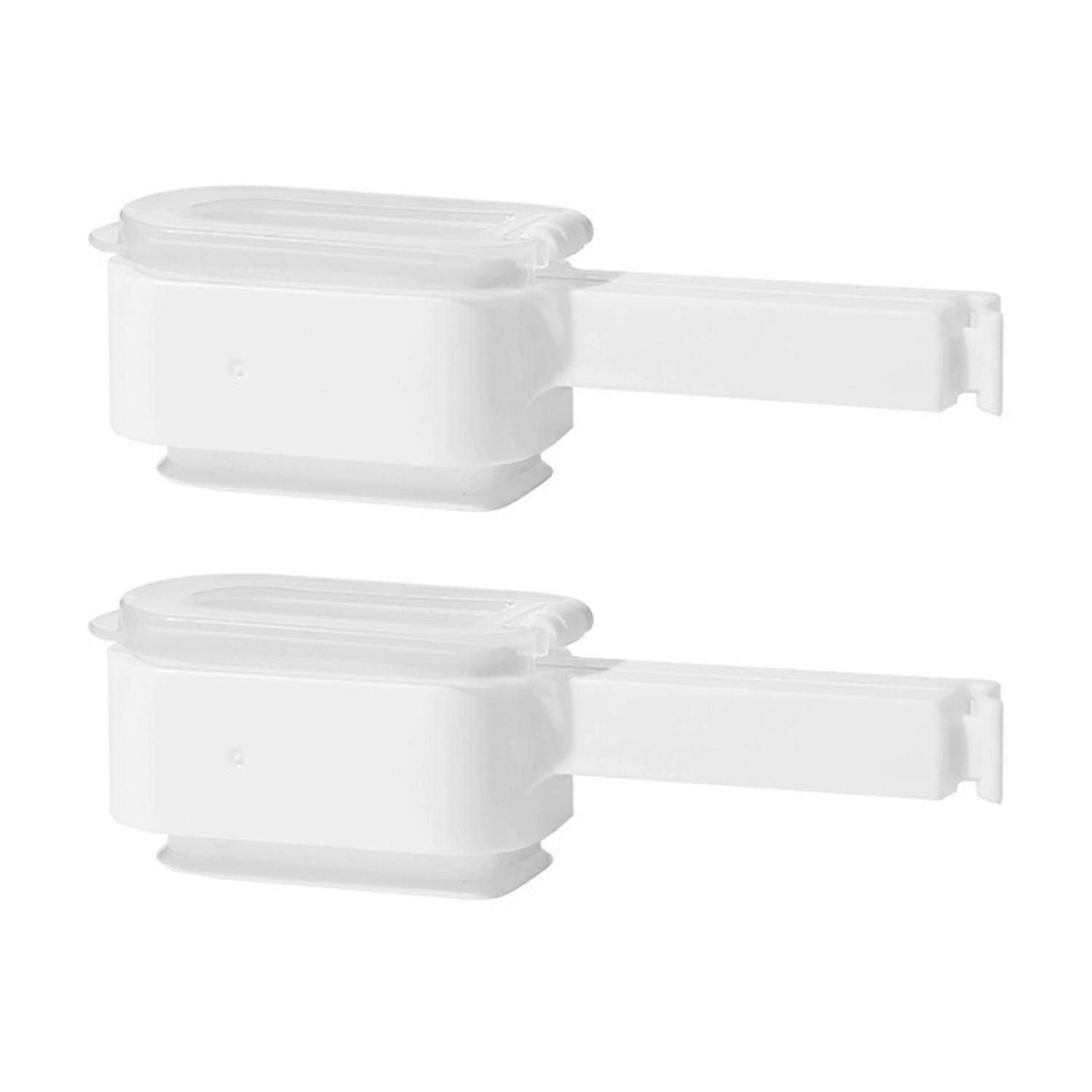 1/2Pcs Sealing Clips with Discharge Port Tight Seal for Food Preservation Multipurpose Bag Clips for