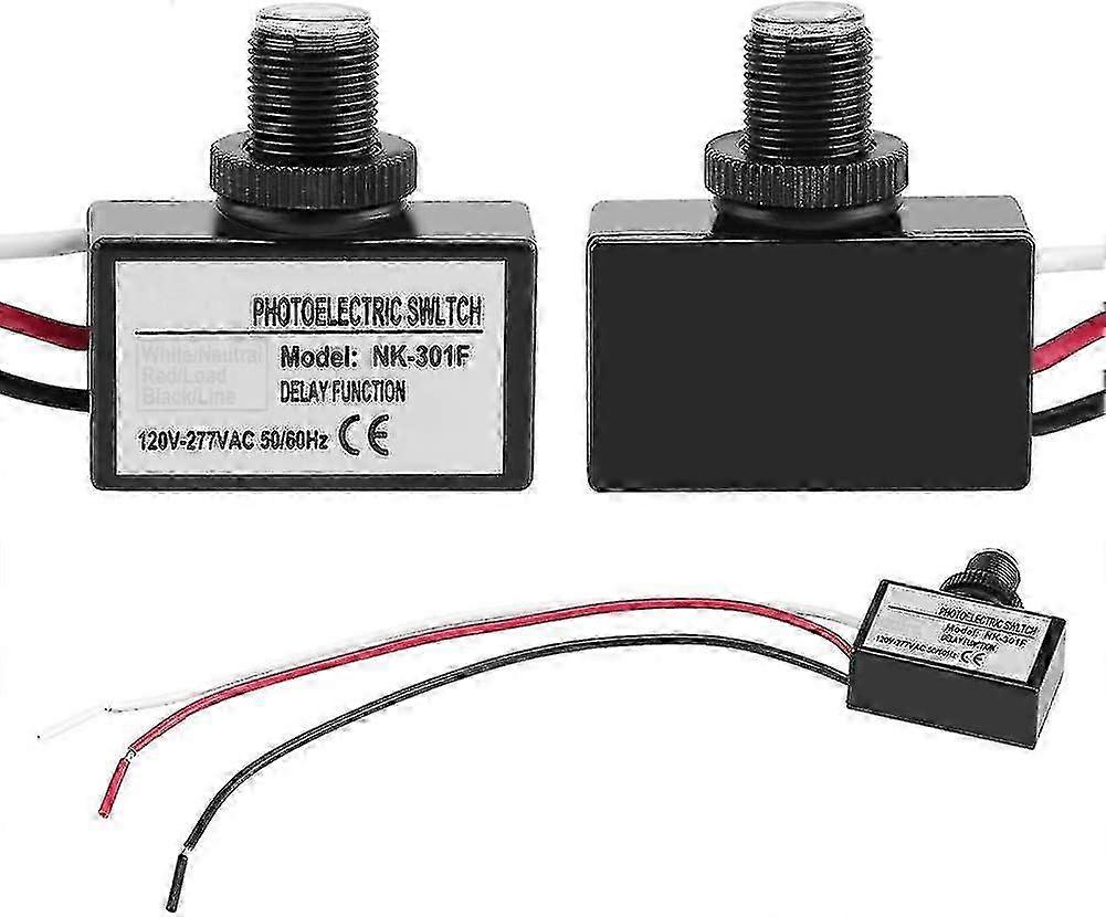 120-277v Dusk To Dawn Sensor Photoelectric Switch Light Photocell Sensor Lighting Switch - JA