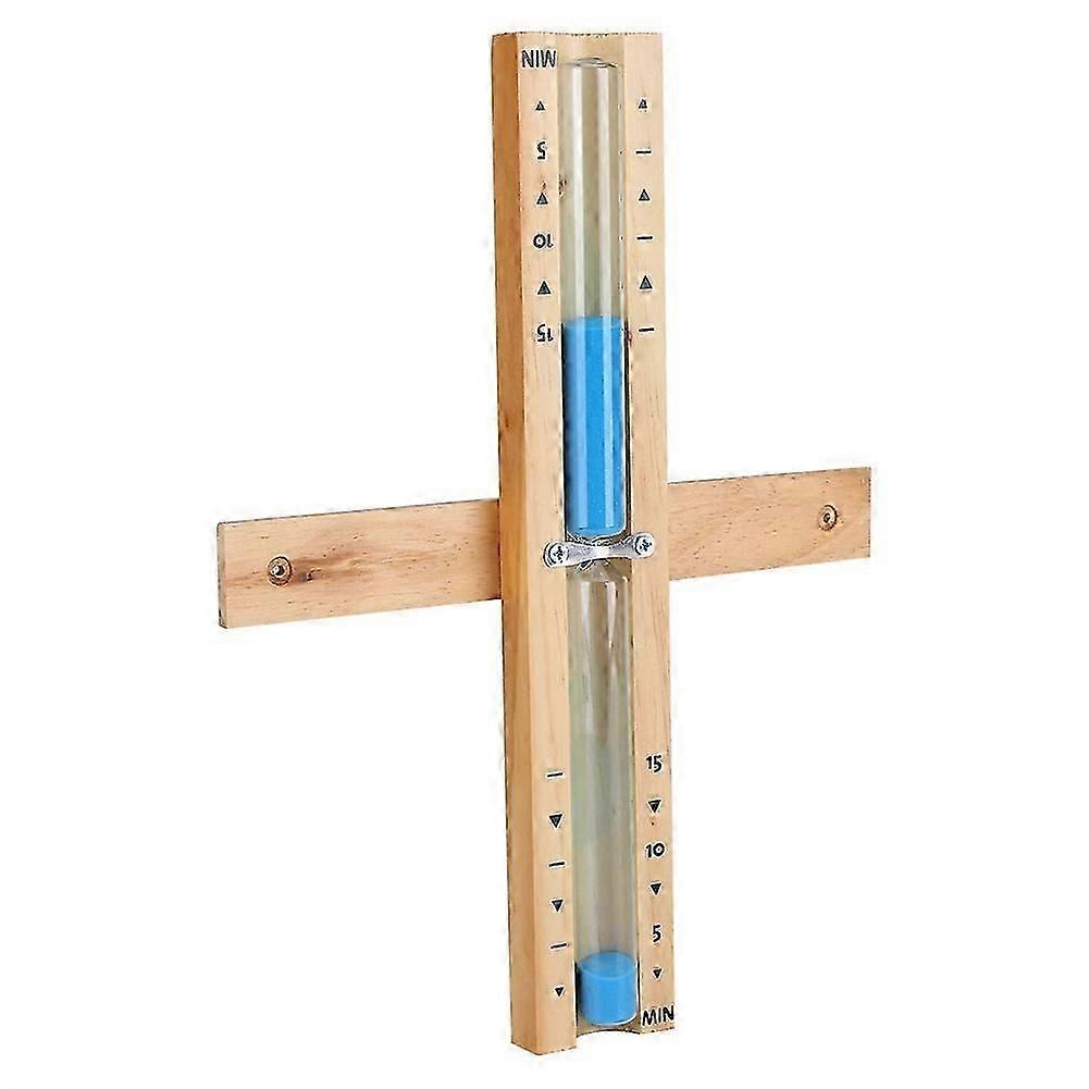 15 Minutes Saunas Sand Timer Wall Mounted Rotating Sand Clock for Restaurant Bath