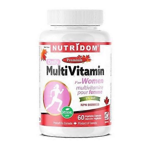 Nutridom Multi-Vitamin for Women, 60 VegCaps