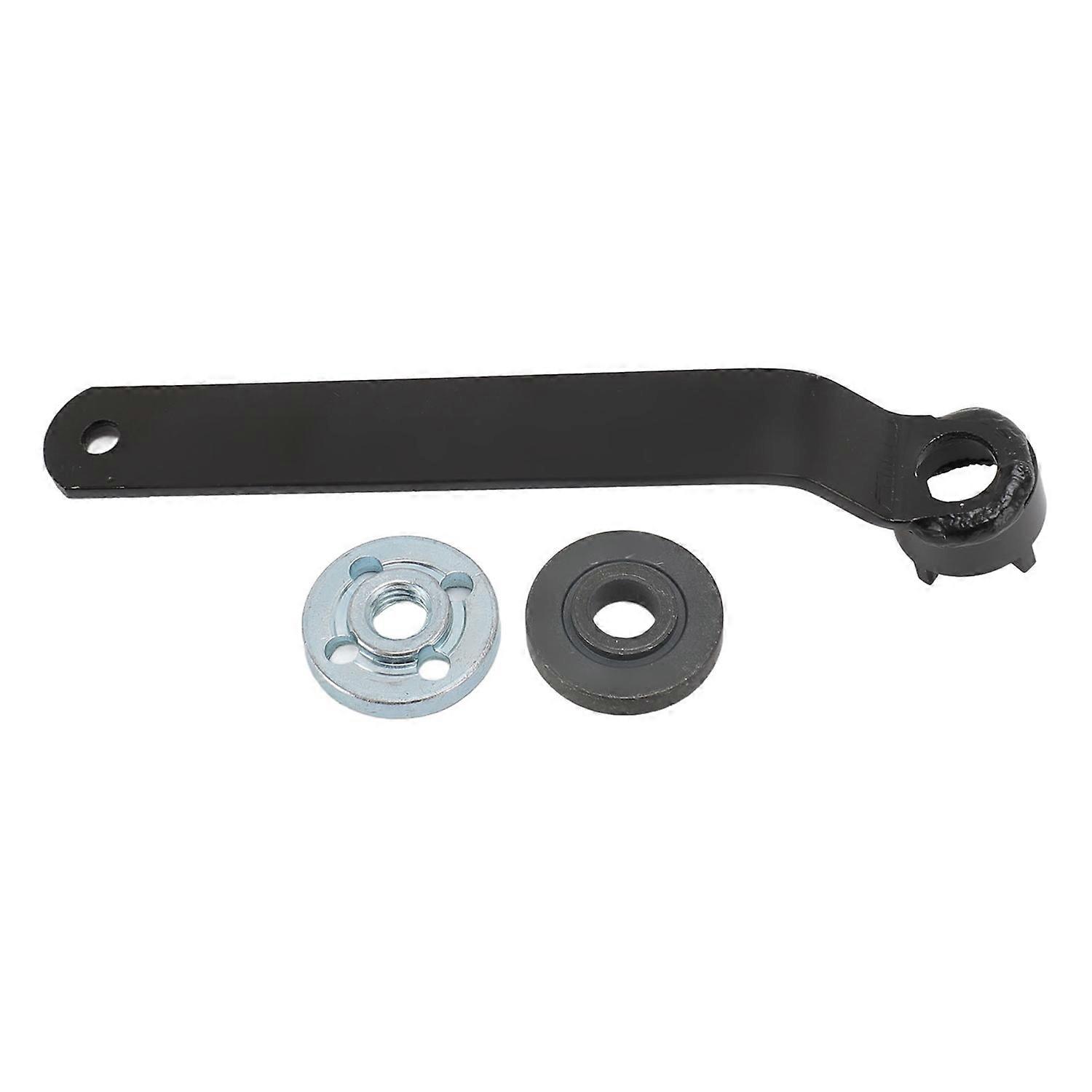 Angle Grinder Wrench Nut Set Thickened 4 Claw Spanner and Flange Nut for Grinding Machine 