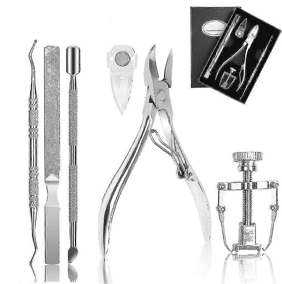 Ingrown Toe Tools 6pcs Pedi Kit Ingrown Toe