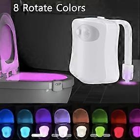 New 8-Color LED Toilet Night Light Set of 2
