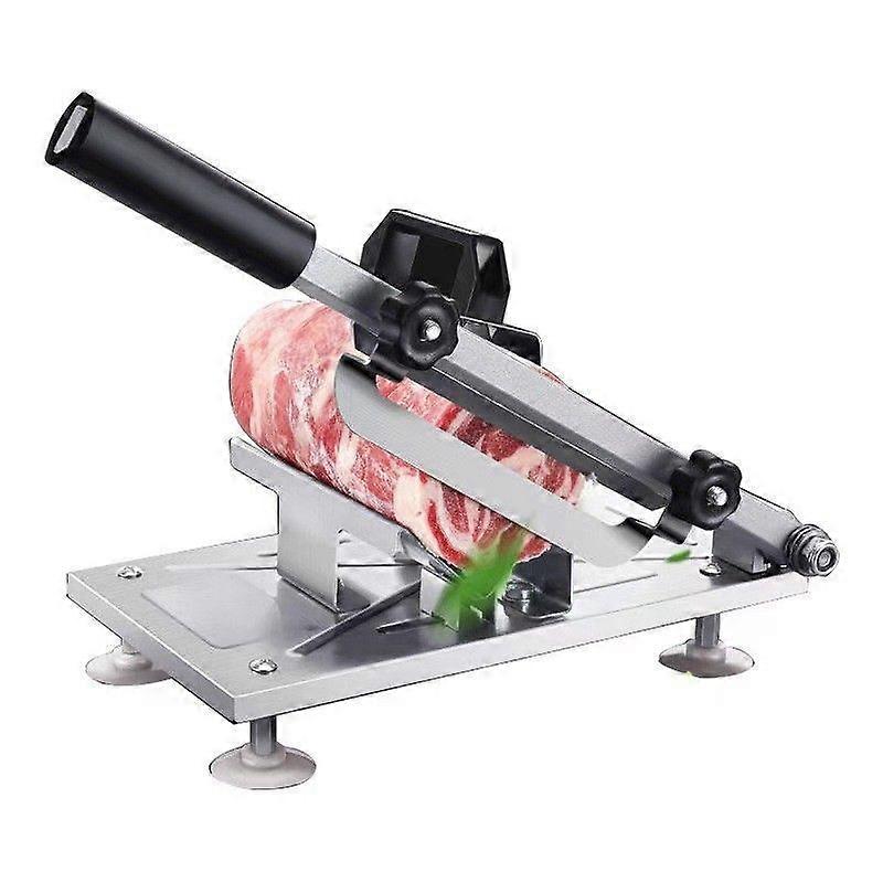 Mutton roll slicer household hot pot rinse fat beef slicer meat slicer small meat machine frozen meat god
