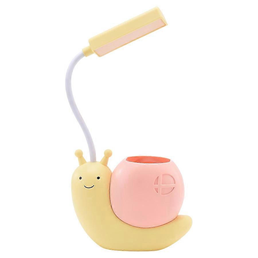 USB Rechargeable Cute Cartoon Desk Lamp for Students