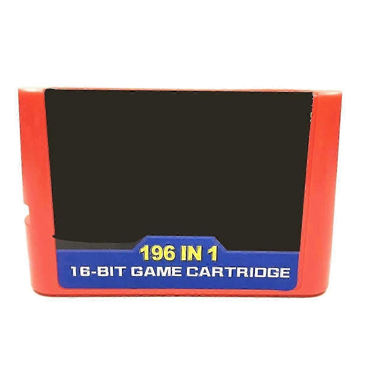 196-In-1 Games for 16Bit Game Card Batter Than 112-In-1 and 126-In-1,Red