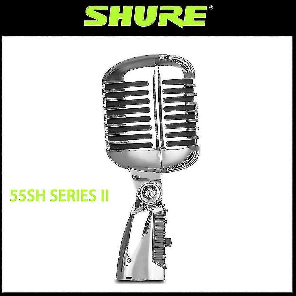 Shure Shure 55sh Series Ii Dynamic Retro Microphone Stage Performance Live Anchor Ktv Recording Microphone Stand