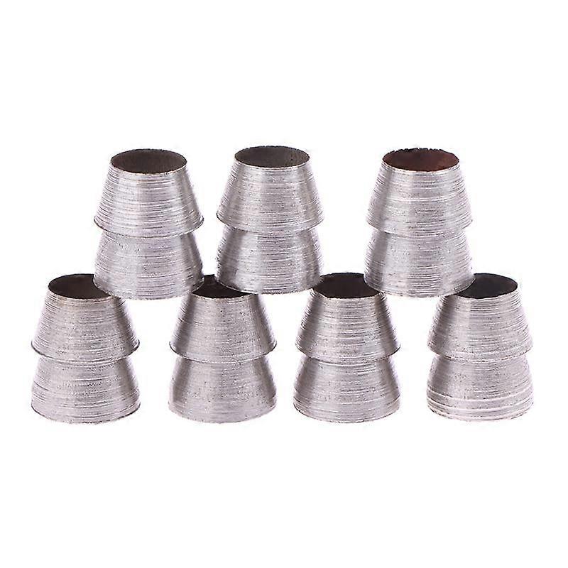 10Pcs Safety Round Handle Wedges Steel Hammer Handle Splitting Wedge Set For Axe Claw Hammer Steel For Carpentry Maintenance