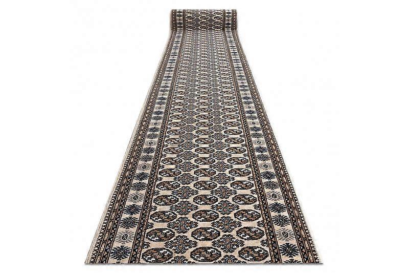 Runner Wool NAIN Rosette 6177 51033 beige / navy 100cm