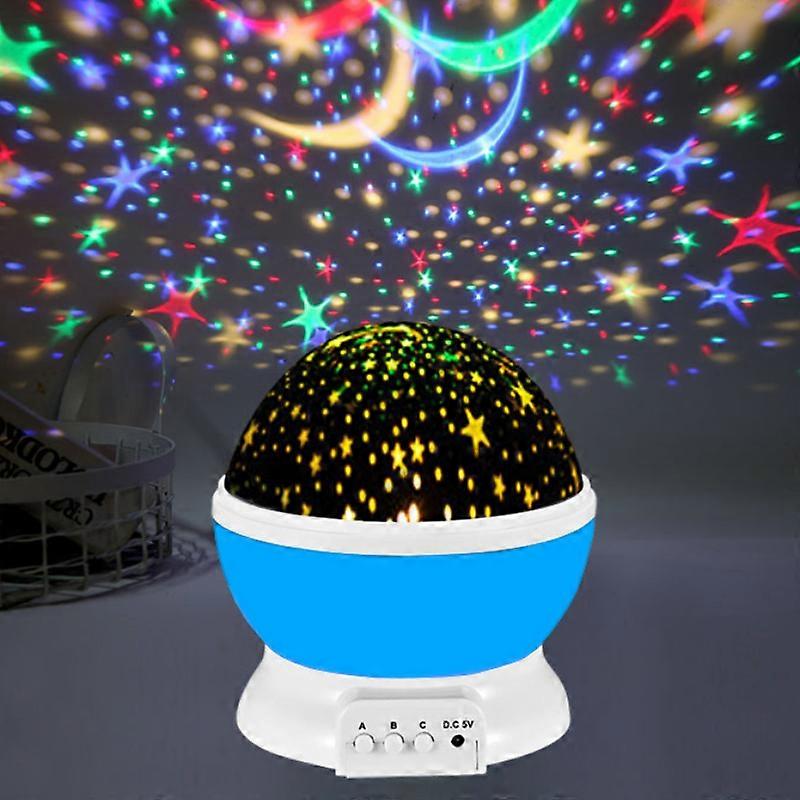 Valentine's Day Atmosphere Starry Sky Lamp Rotating Starlight Projector Lamp Children's Starry Sky Projector Gift Projector Lamp