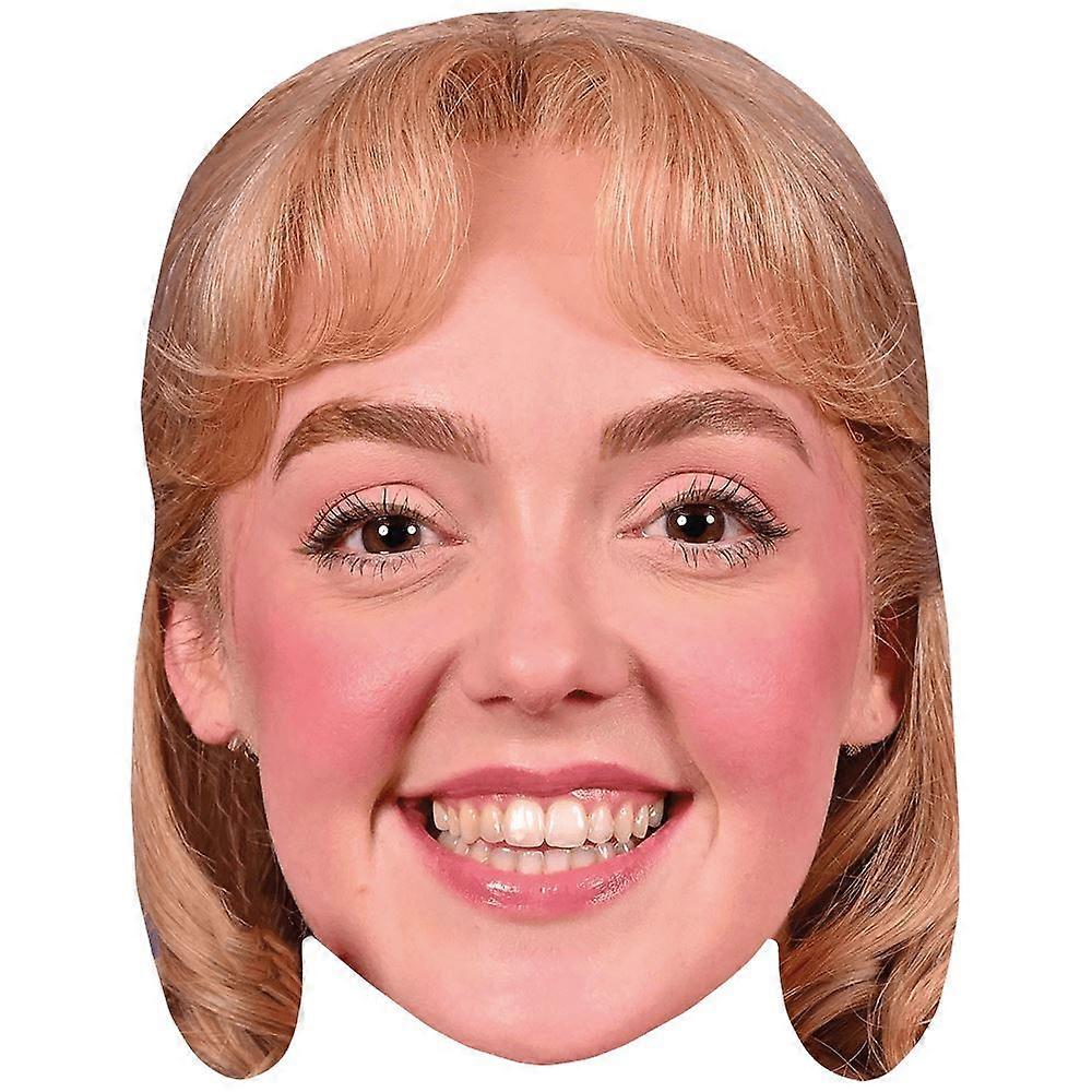 Lauren Byrne (Smile) Celebrity Mask, Flat Card Face