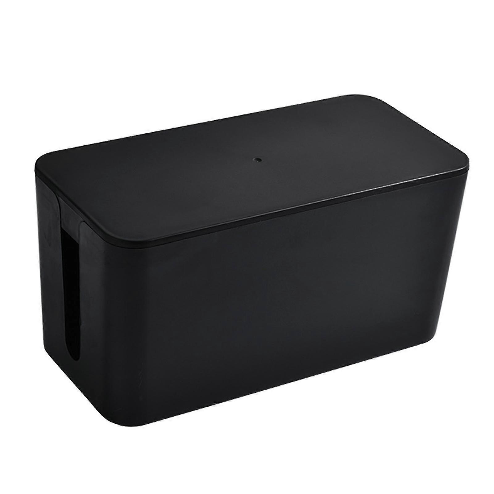 Extension Socket Storage Box Home Use Simple Desktop Wire Storing Case