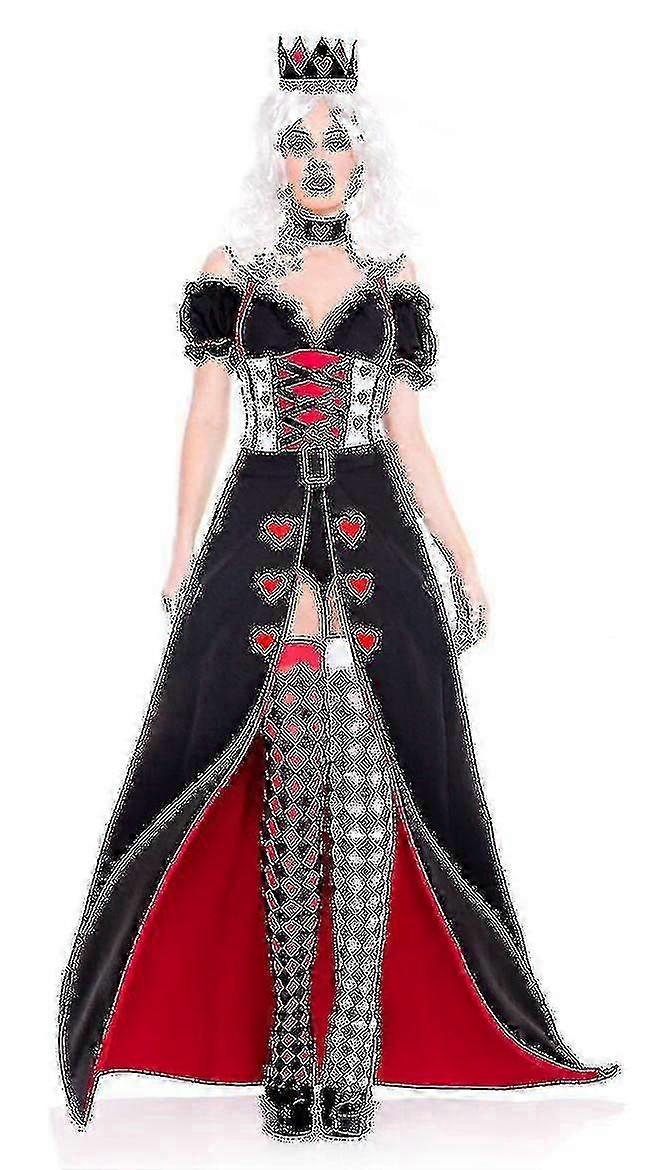 Maskerad Lady Klänning Kostym Kläder Set