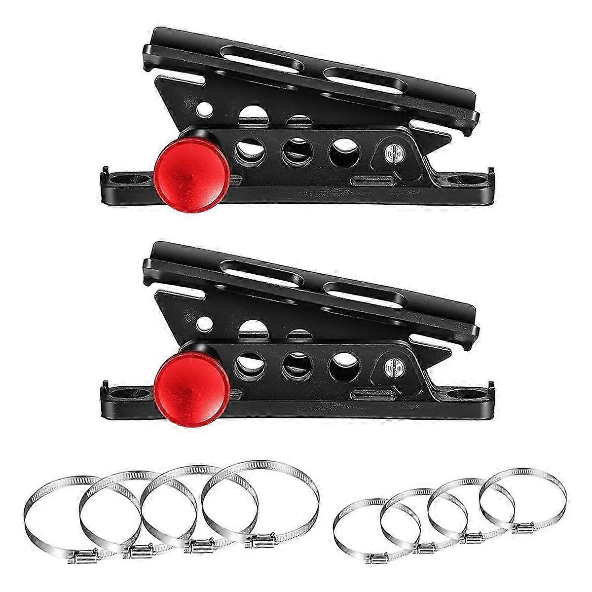 2pcs Quick Release Fireextinguisher Mount Car Bracket Aluminum Adjustable Utv Mount Roll Bar Fire
