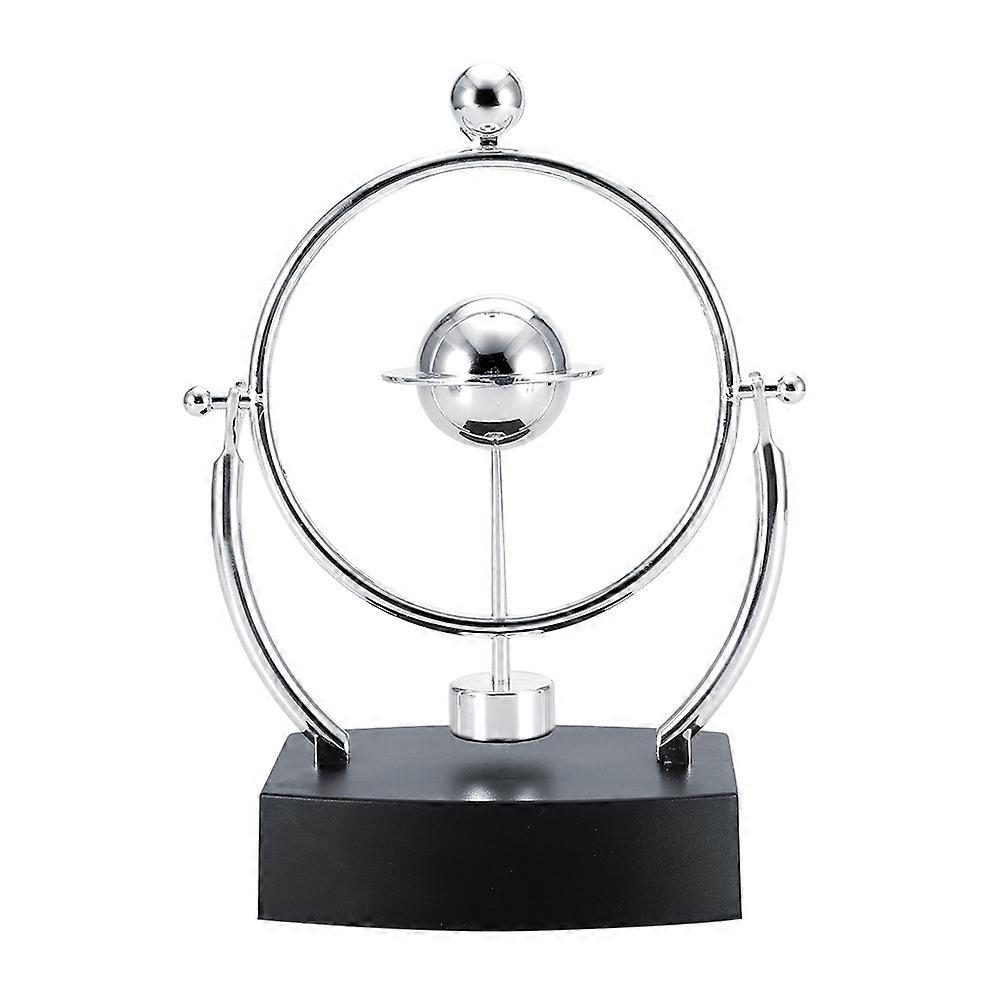 Perpetual Motion Desk Toy - Revolving Physics Science Art Decor