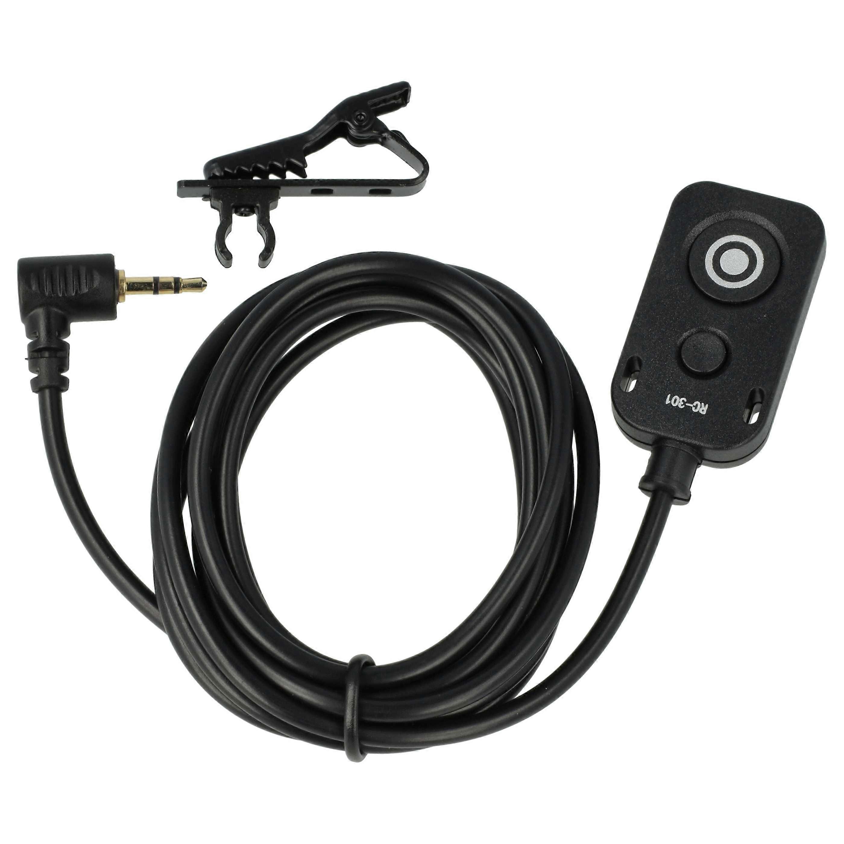 Cablu de telecomandă vhbw compatibil cu camera Nikon S1K, S1M, S1R, S1RM, S1, S5, S5C, S5K, S5M2, S5M2X, S1H, 1.5m