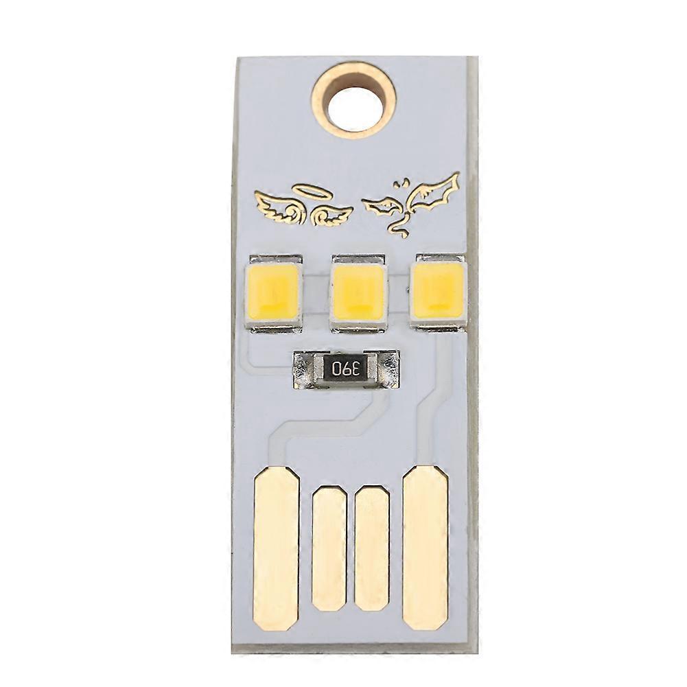 0.2W Mini USB LED Light Night Lamp for Reading, Desk Use, Portable, Energy-Efficient, Soft White Glow