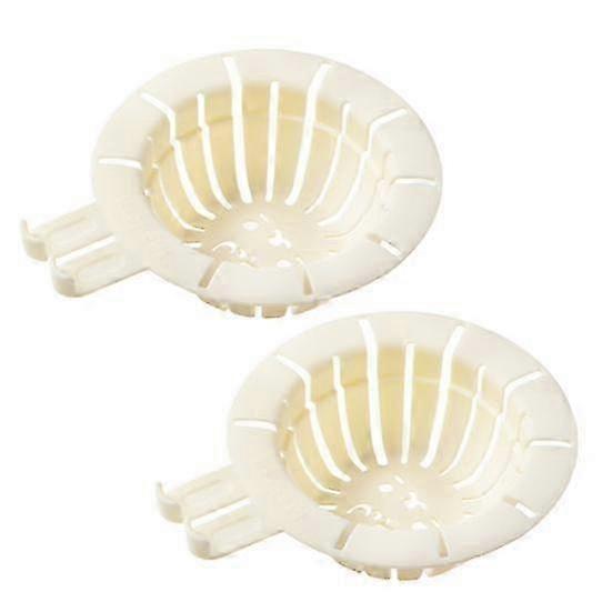 2Pcs Kitchen Sink Drain Baskets Anti-Clogging Easy to Clean Efficient Water Draining Reusable Sink D