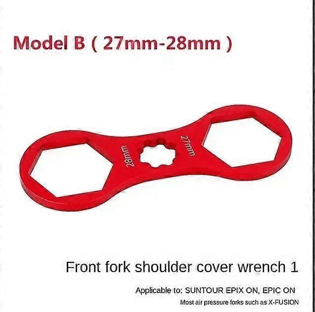 MTB Bike Fork Shoulder Wrench Bicycle Front Fork Repair Tools For XCR XCT XCM RST 8/12T 27/28mm Front Fork Removal Tool