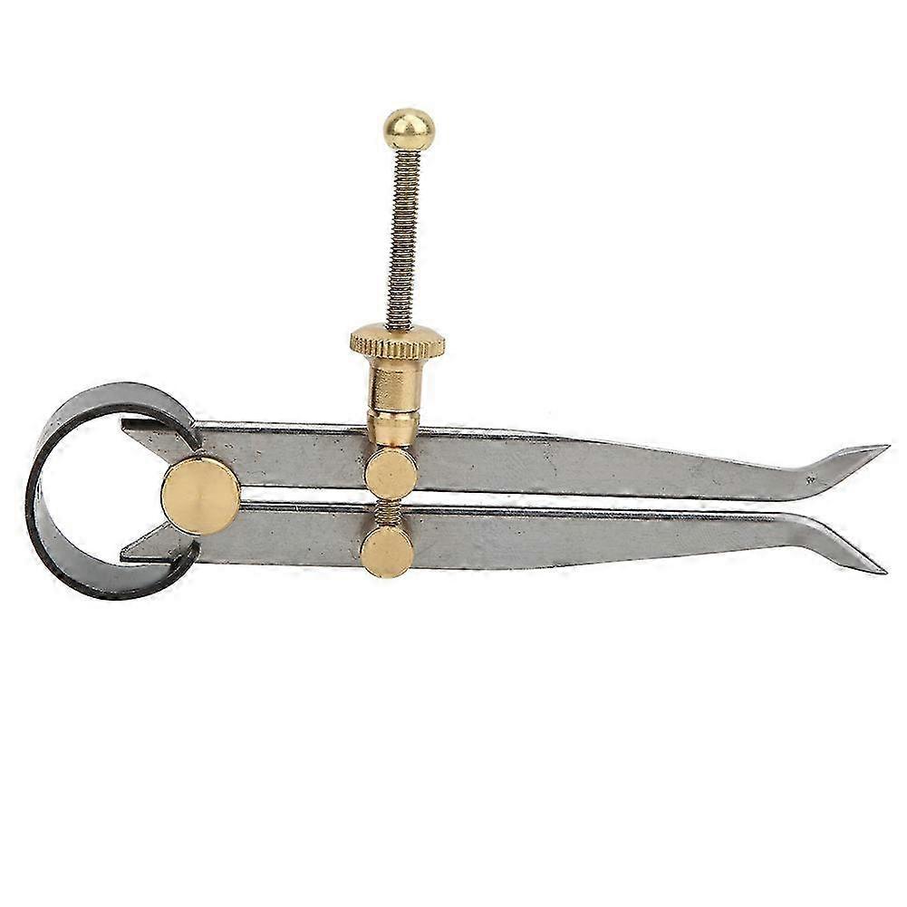 Divisore a molla temprato a caldo in acciaio al carbonio in ottone a gamba piatta all'interno del calibro a molla per Scribing100mm