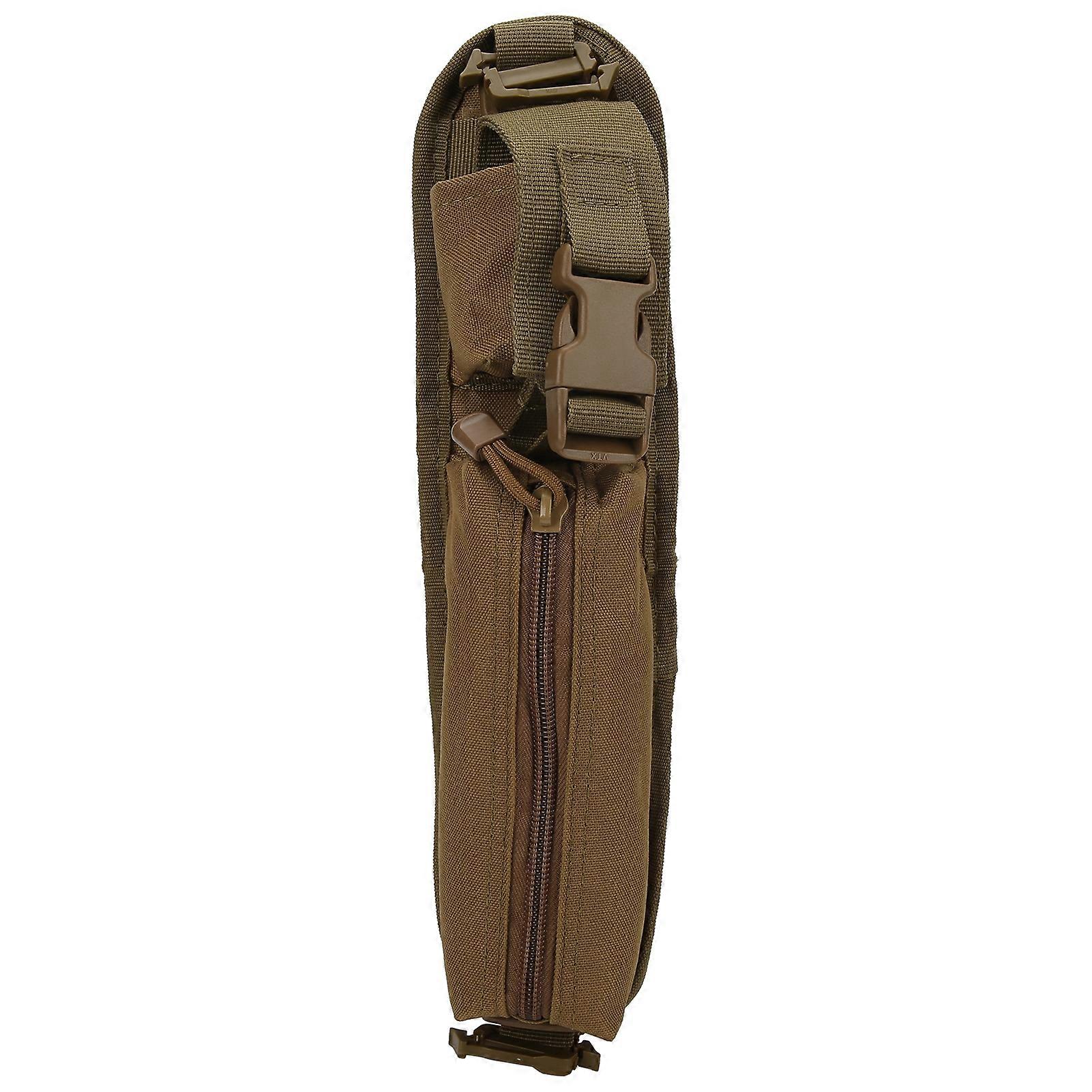 Walkie Talkie Bag Backpack Shoulder Strap Packet EDC Tool Bag for Outdoor ActivitiesKhaki