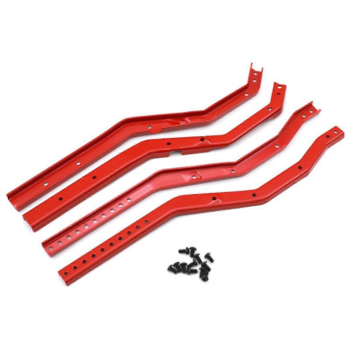 Body Chassis Frame Beam for 1/10 RC Crawler Car AXIAL SCX10 III Red