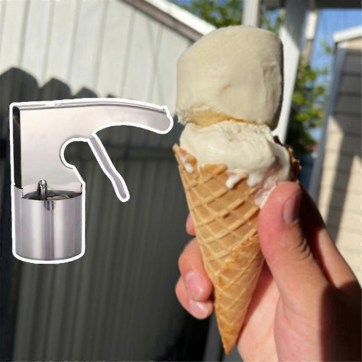 Big Volume Ice Cream Server Tool Stainless Steel Ice Cream Scoop