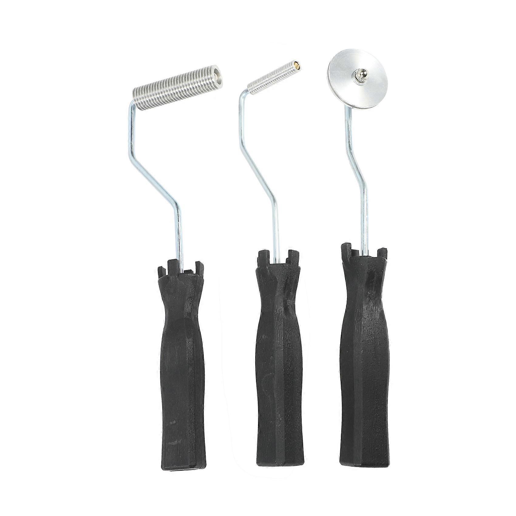 3pcs Fiberglass Roller Kit Bubble Paddle Tool Laminating Roller Kit