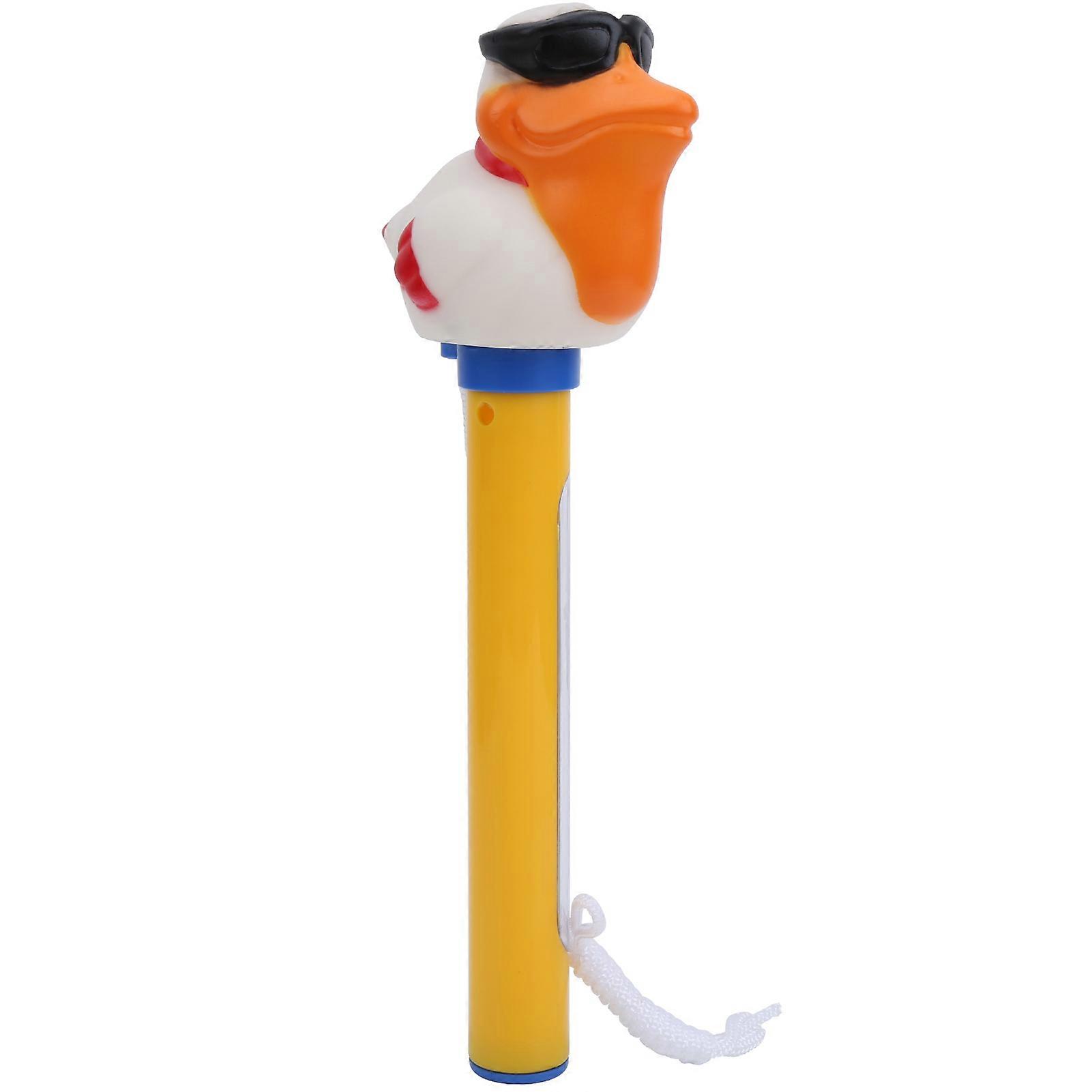Animal Shape Floating Swimming Pool Thermometer Bath Water Temperature Gauge with String