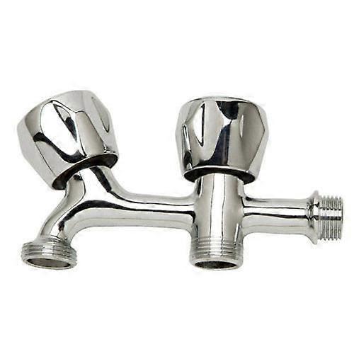 Robinet double pour machine à laver