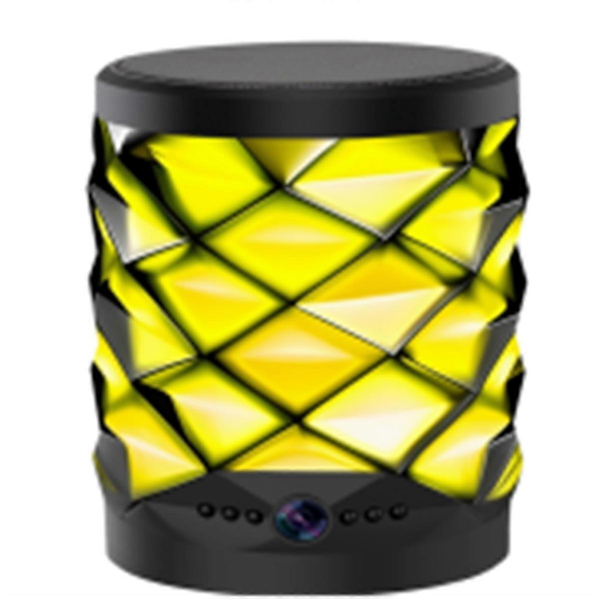 Éclairage LED, caméra sans fil, haut-parleur Bluetooth, interphone double voix