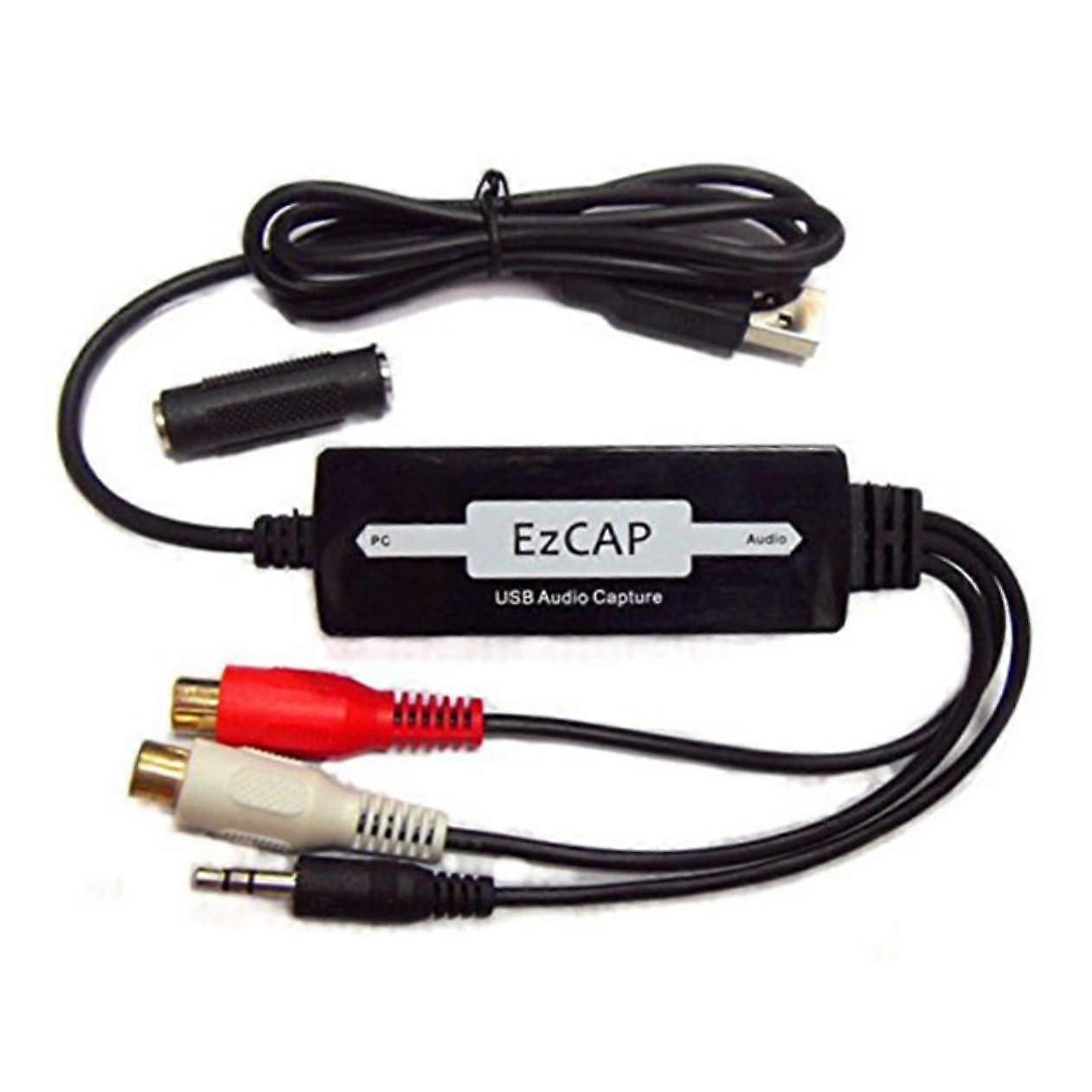 Card Cassette Tape to Mp3/wav Converter Turntable to Computer No External Power