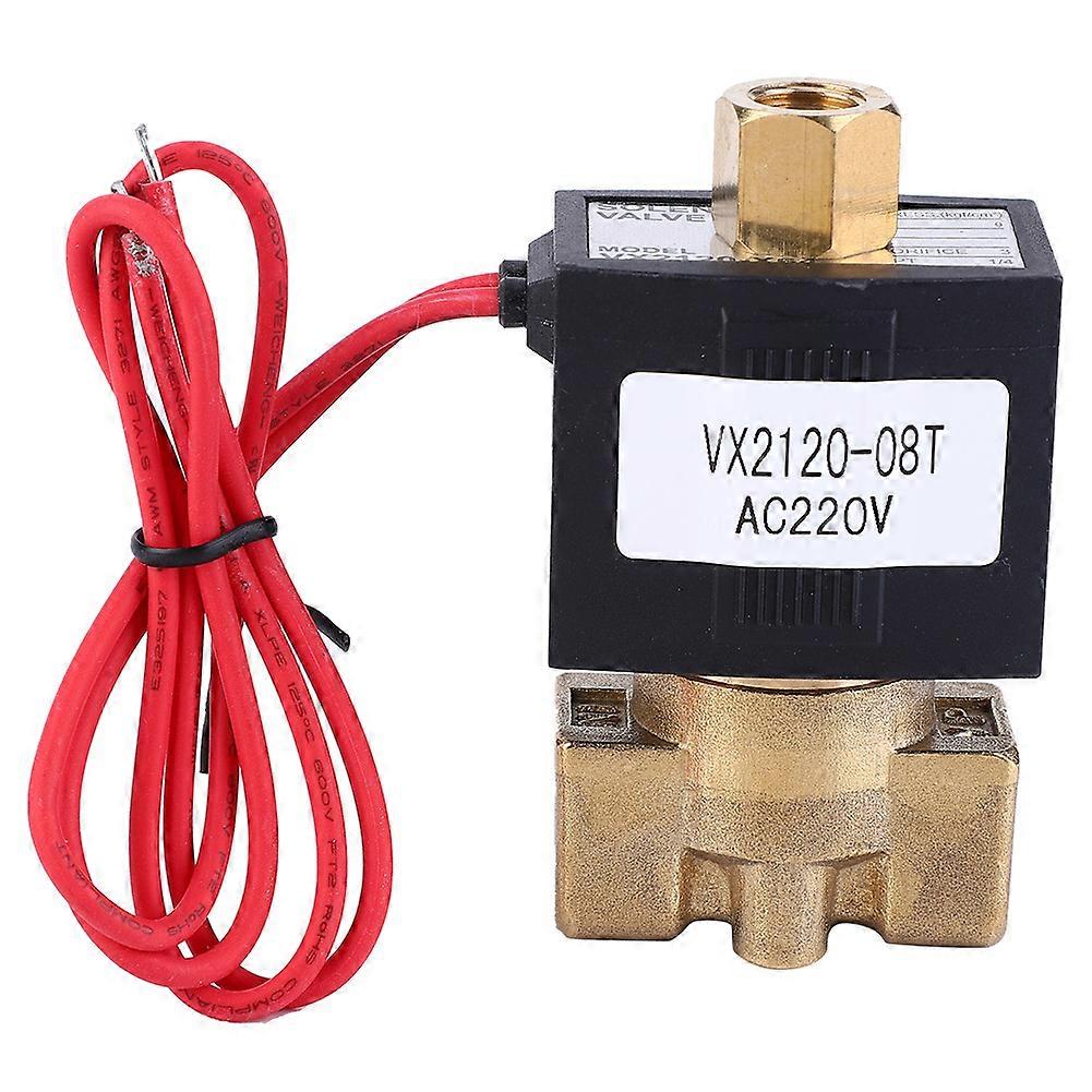 SMC Type NO 2-Way 0 -1.0Mpa Air Solenoid Valve AC 220V PT1/4 Direct Acting Solenoid Valve