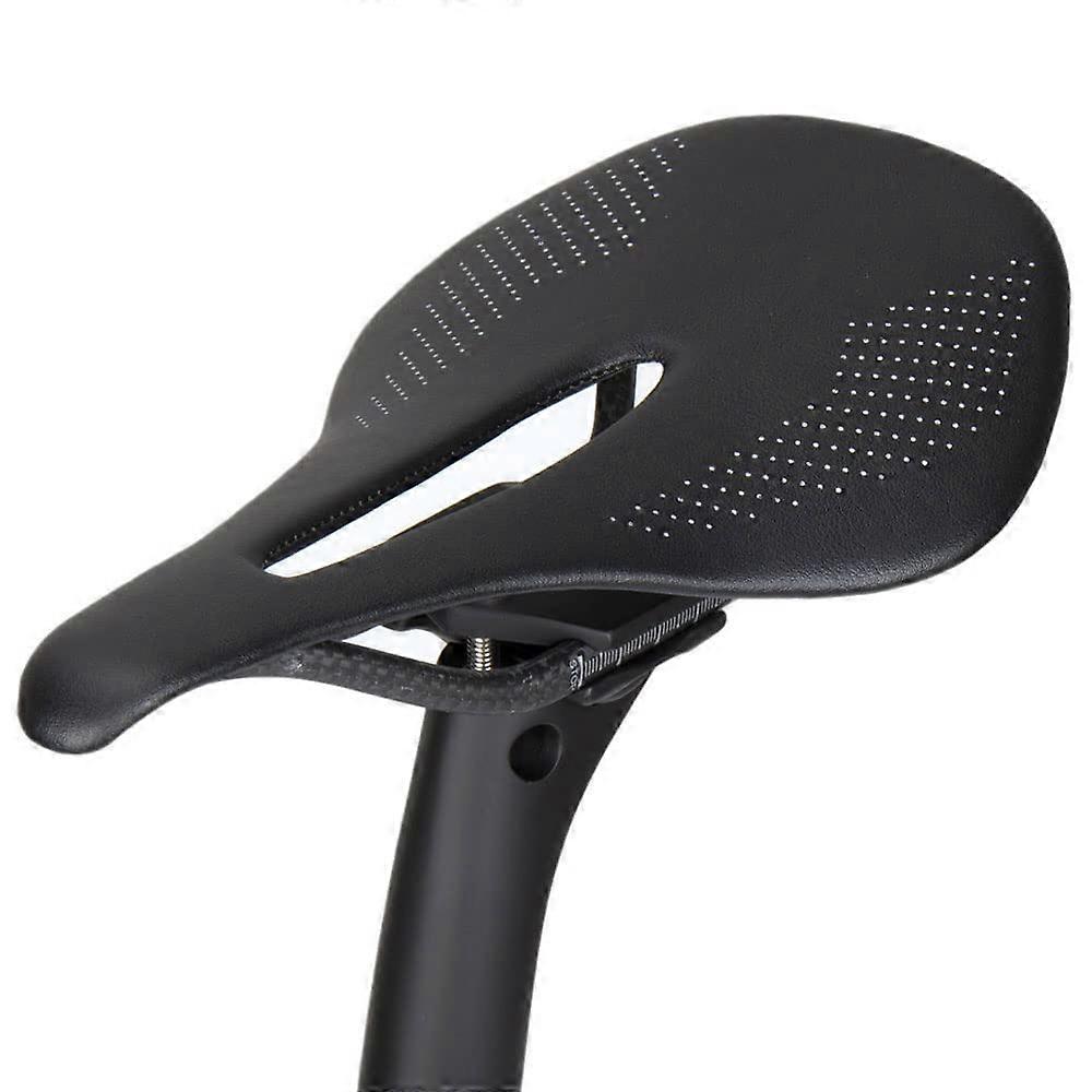 Carbon Fiber Saddle for MTB and Road Bikes - Lightweight 100g, Ergonomic Design, Durable Material, Universal Fit