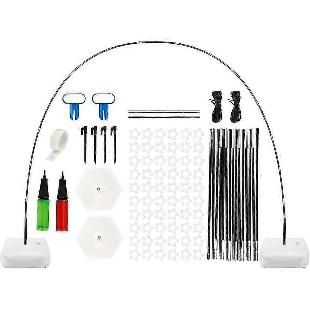 1 Set of Party Use Balloon Arch Kit Sturdy Balloon Arch Stand Detachable Balloon Arch Support With Base