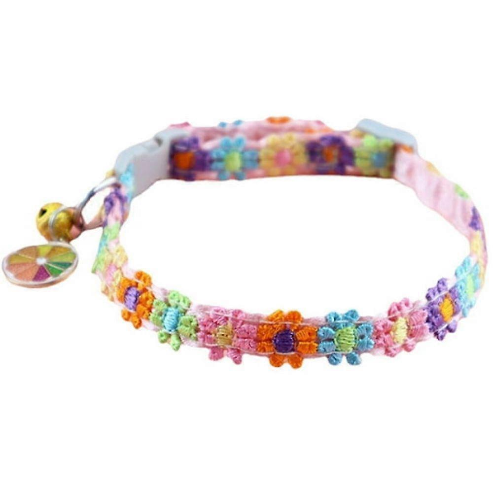 Cat Collar, Lace Flower, Adjustable