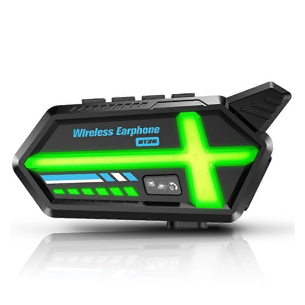 BT26 500m Intercom Motorcycle Helmet Bluetooth-Compatible Headset Waterproof Noise Cancelling