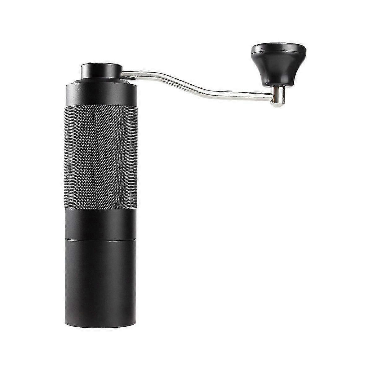 Manual Coffee Grinder Portable Adjustable Stainless Burr For Kitchen