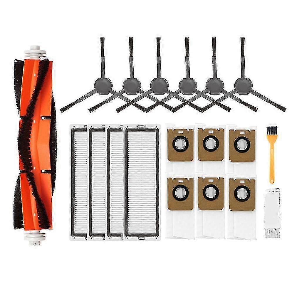 Dreame Bot Z10 Proアクセサリー:ダストバッグ、メインブラシ、Xiaomiロボットクリーナー用モップ