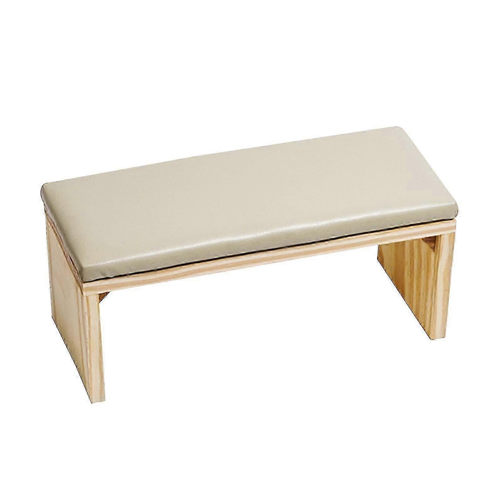 Coussin repose-mains en bois pour salon de manucure