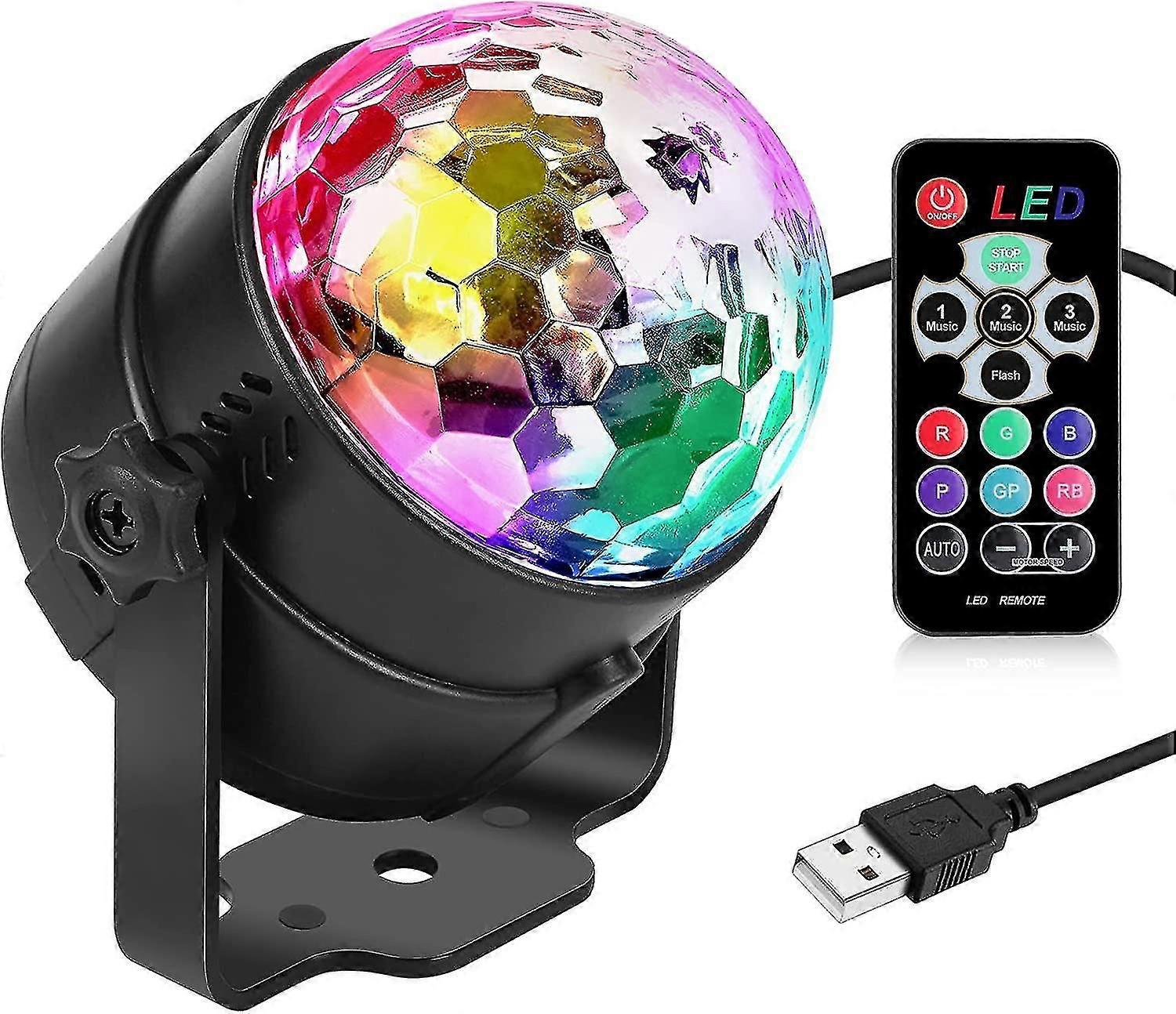 Sound Activated Party Lights with USB Cable