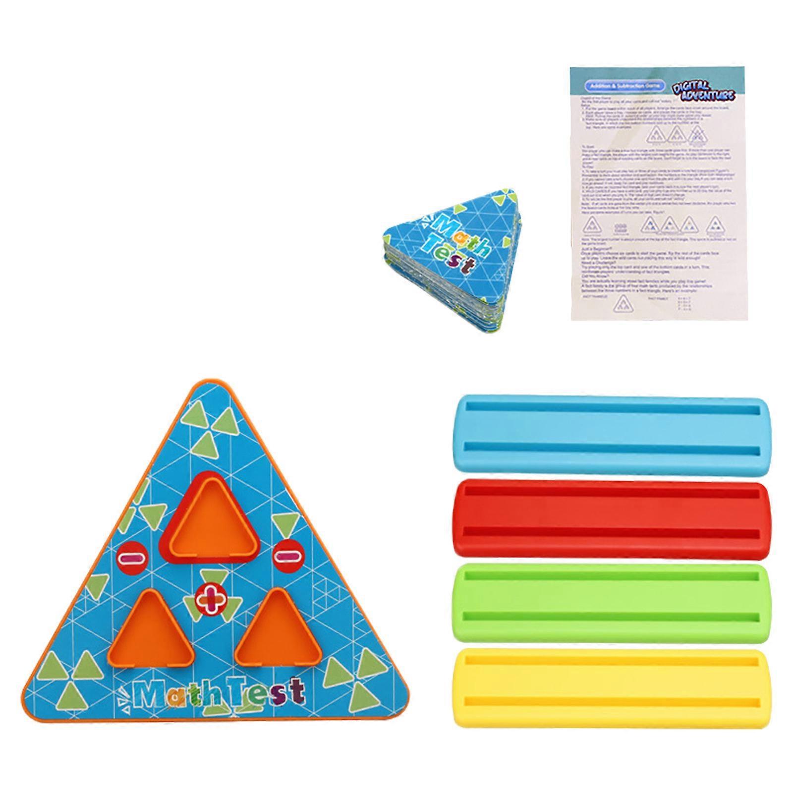 Children's Board Game Toys Add Subtract Multiply And Divide To Learn Mathematics Thinking Training Reaction Puzzle Early Education LA669